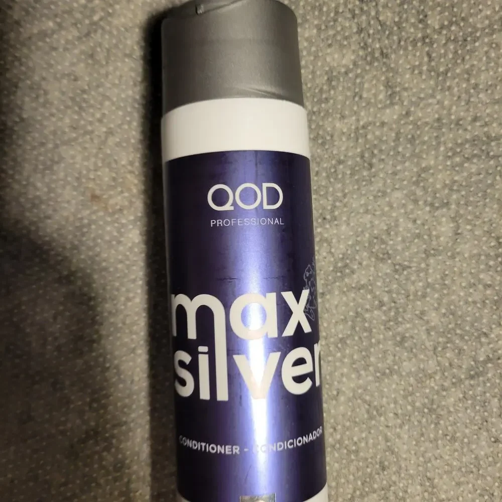 QoD Professional Max Silver Conditioner 300ml 10 fl oz Blonde Streaked Gray Hair